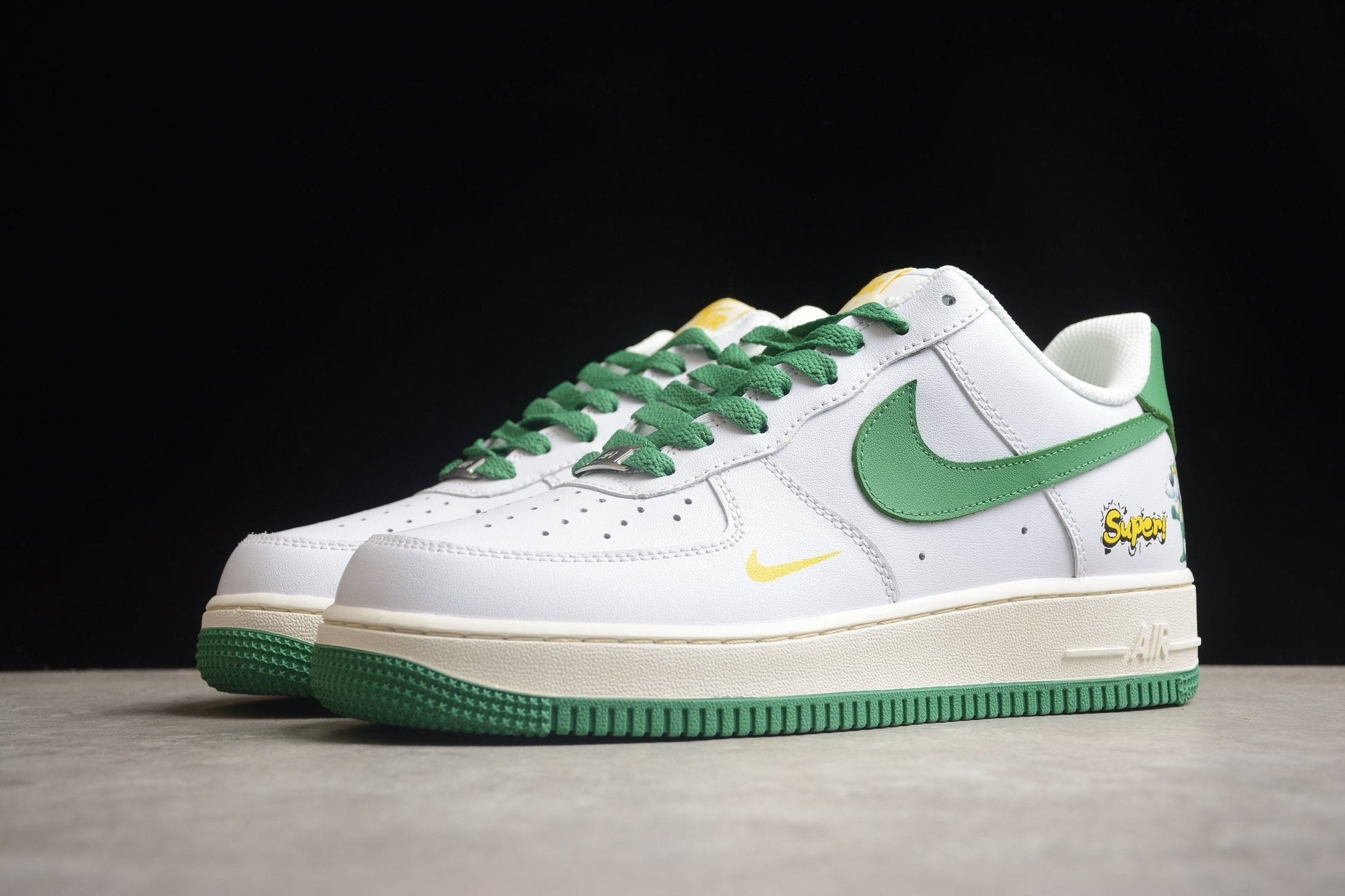 Fabrika Supply Air Force 1 ’07 White / Green | sapatilhas Sole Rua